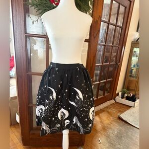 Black and White Women's Skirt